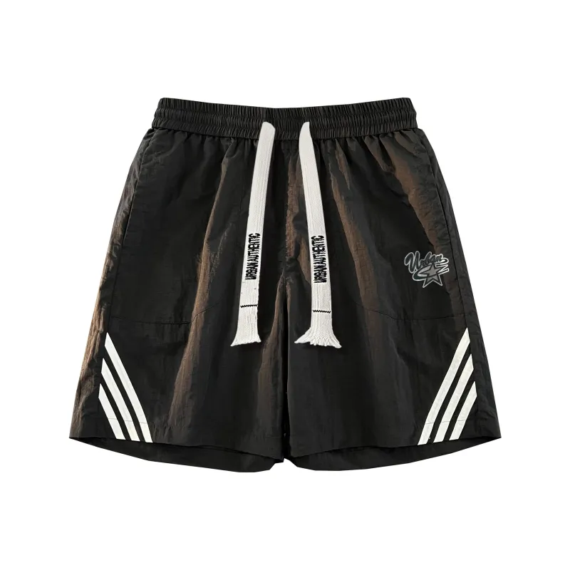URBAN AUTHENTIC Casual Shorts Unisex Violet-24