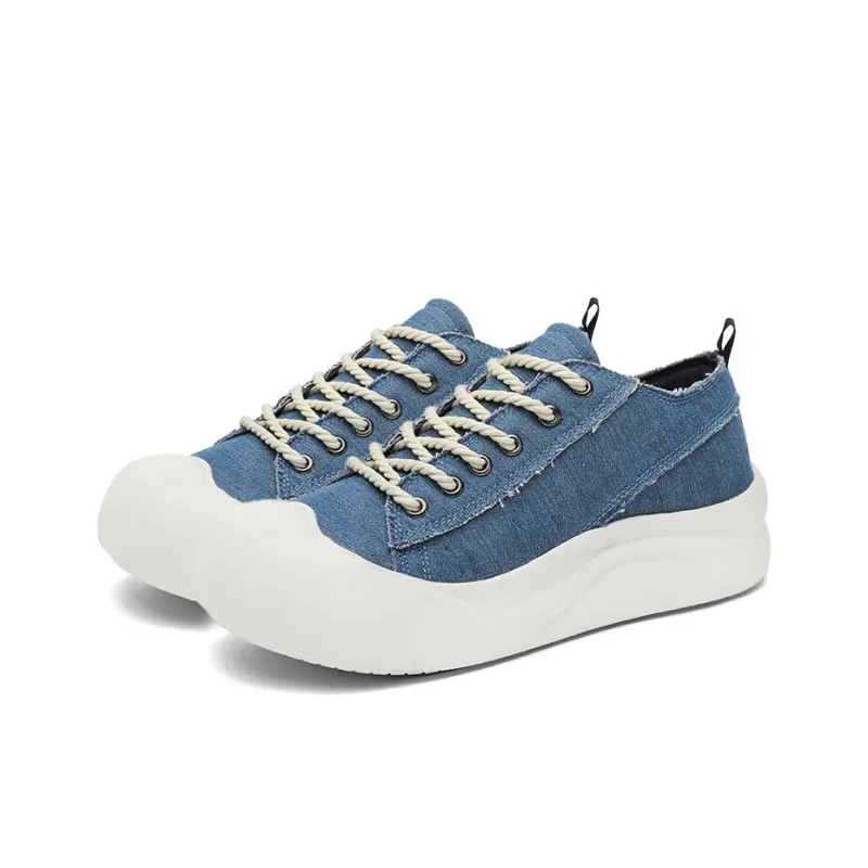 Gai Renpu Abrasion Resistant Breathable Height Increasing Low Top Casual Shoes Unisex-12