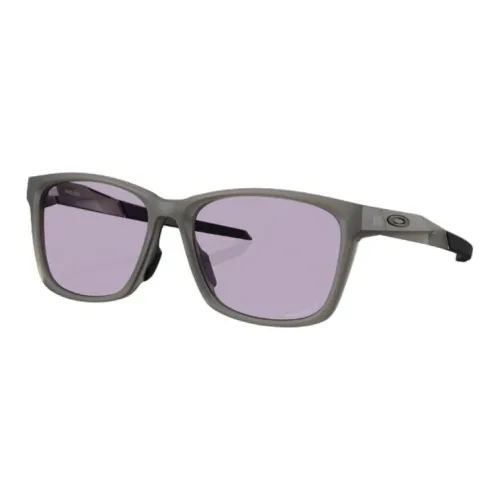 Oakley Plastic Square Sunglasses Unisex Brown