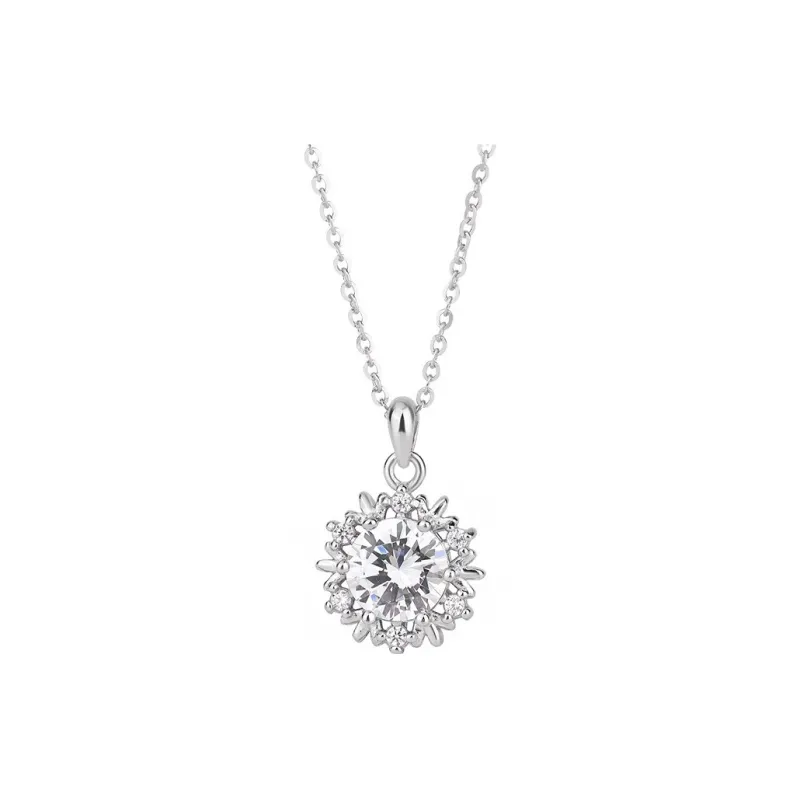 Regalrose 999 Fine Silver Necklaces Women's Silver-0