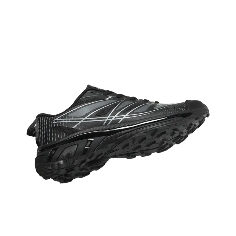 Kuding Running Shoes Unisex Low Top Black/Gray/White-4