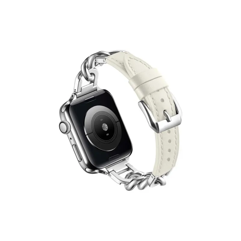ZHENGGUANG Watch Band Apple Compatibility Genuine Leather Material-5
