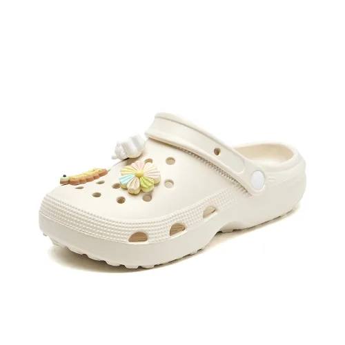 La Chapelle Clogs Women's Beige