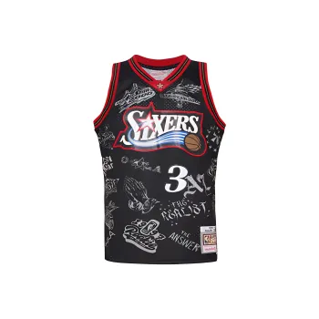 Mitchell Ness Basketball Jerseys Unisex Black