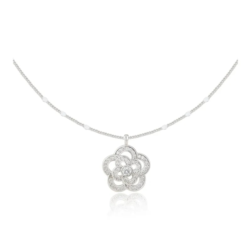 AJIDOU Synthetic Cubic Zirconia Necklaces Women's-0