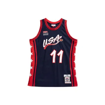 Mitchell & Ness Basketball Jersey Unisex Navy Blue