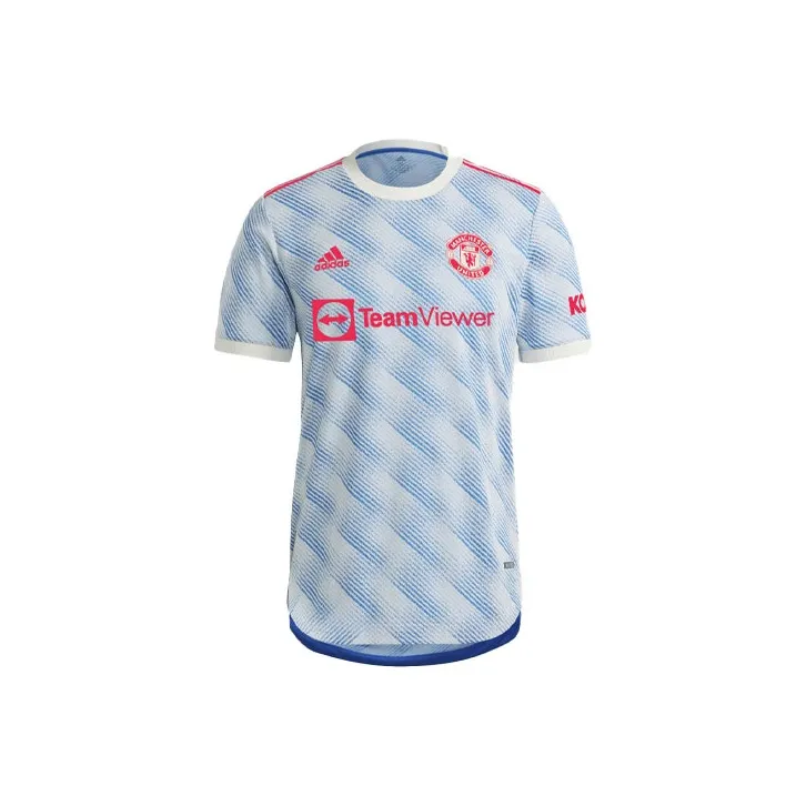 Adidas MANCHESTER UNITED THEATRE OF DREAMS Soccer Jerseys Men Blue-0