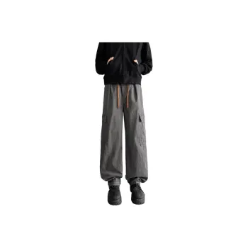 BEAR UNION Casual Pants Unisex Dark Gray