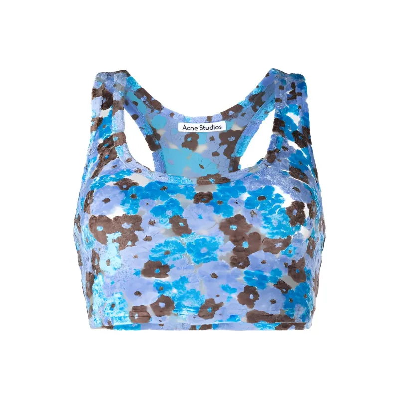 Acne Studios Tank Tops Women's Blue-0