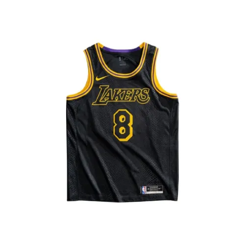 Nike Los Angeles Lakers Kobe Bryant Black Mamba City Edition Swingman Jersey