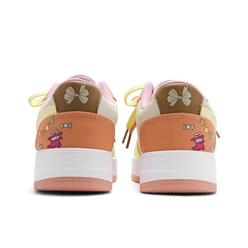 Crayon Shinchan Anti Slip Wear Resistant Low Top Skateboard Shoes Unisex-10