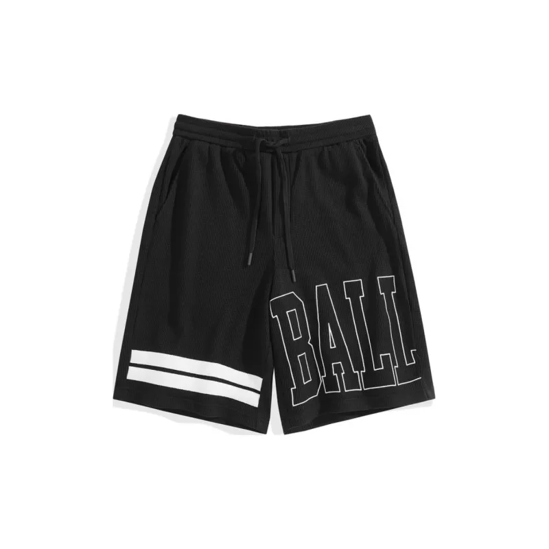 PEACEBIRD MEN Casual Shorts Men's Black-0