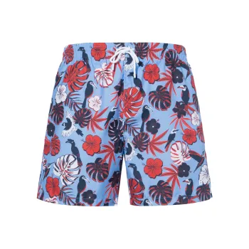 HUGO BOSS Piranha Floral print Swim Shorts