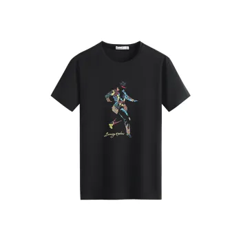 Dance With Wolves T Shirt Men's Black 001