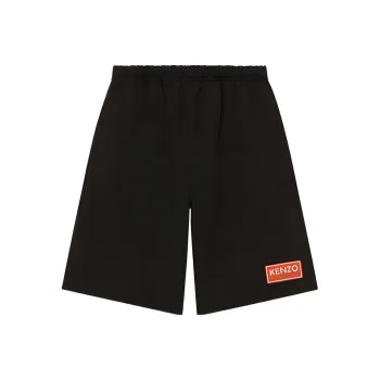 KENZO Logo Patch Bermuda Shorts