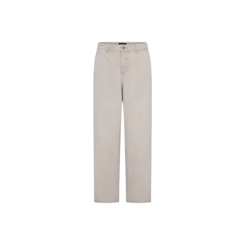 URBAN REVIVO Casual Pants Men's Ecru-0