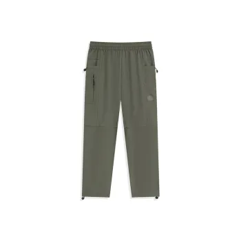 XTEP Wing Casual Pants Unisex Que Mo Green