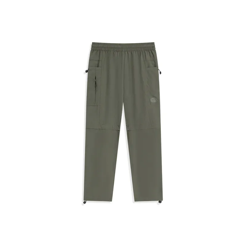 XTEP Wing Casual Pants Unisex Que Mo Green-0