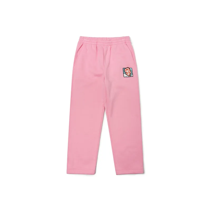 MLB San Francisco Giants Casual Pants Unisex Pink-0