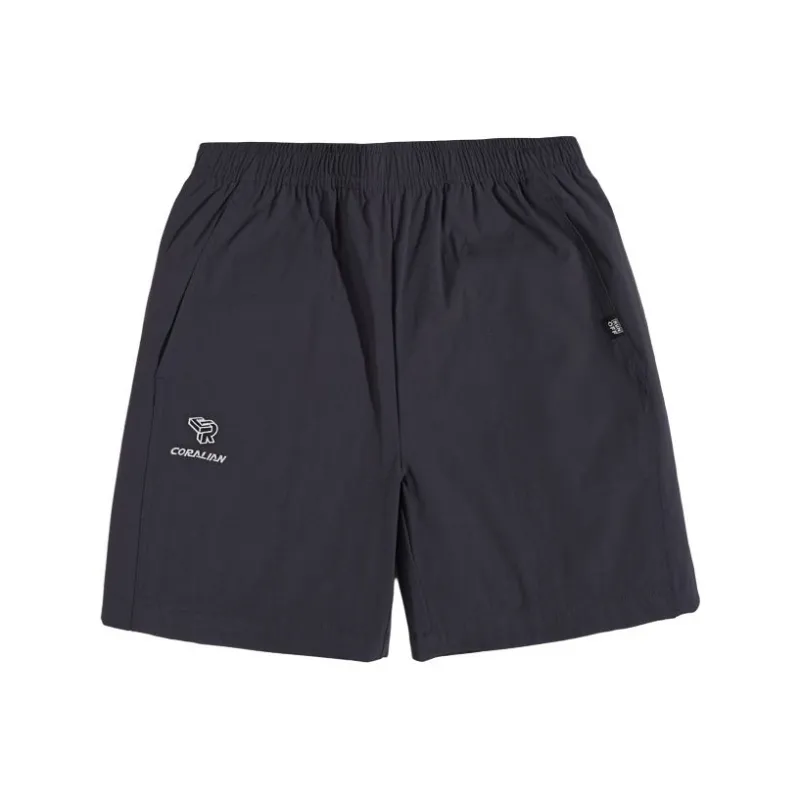 CORALIAN RUNOFF Collection Casual Shorts Unisex Bright Gray-0