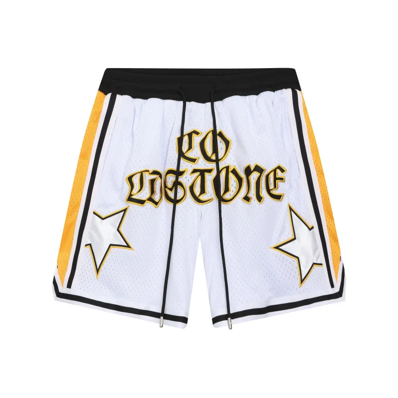 COLDSTONE Casual Shorts Unisex Ecru-4