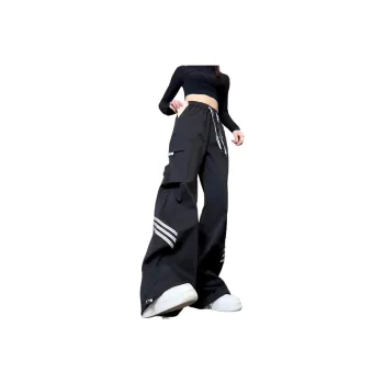 FA2LO Casual Pants Unisex Black