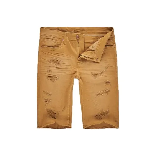 JORDAN Casual Shorts Men Orange