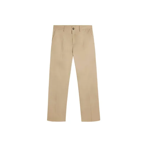 J.Lindeberg Dropper Light Cotton Pants Casual Pants Men's Khaki