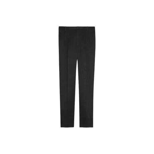 SAINT LAURENT Mid-Waisted Straight Leg Pants