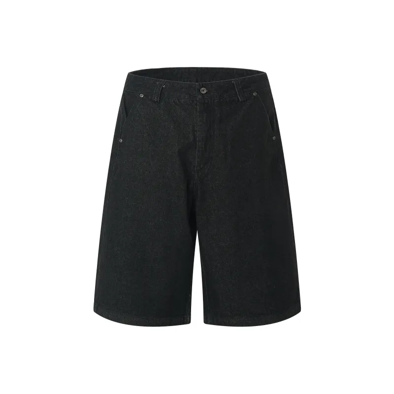 BEAR UNION Denim Shorts Women's Black-1