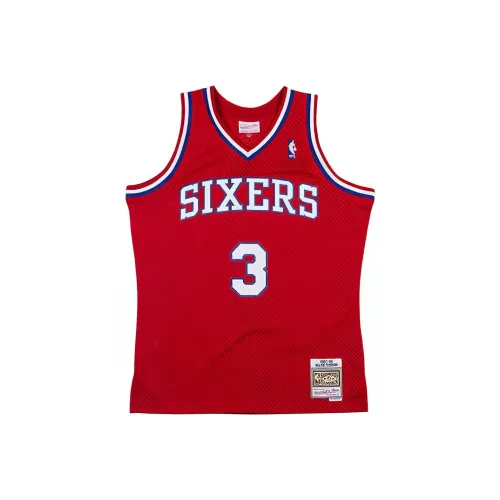 Mitchell & Ness Basketball Jerseys Unisex Scarlet