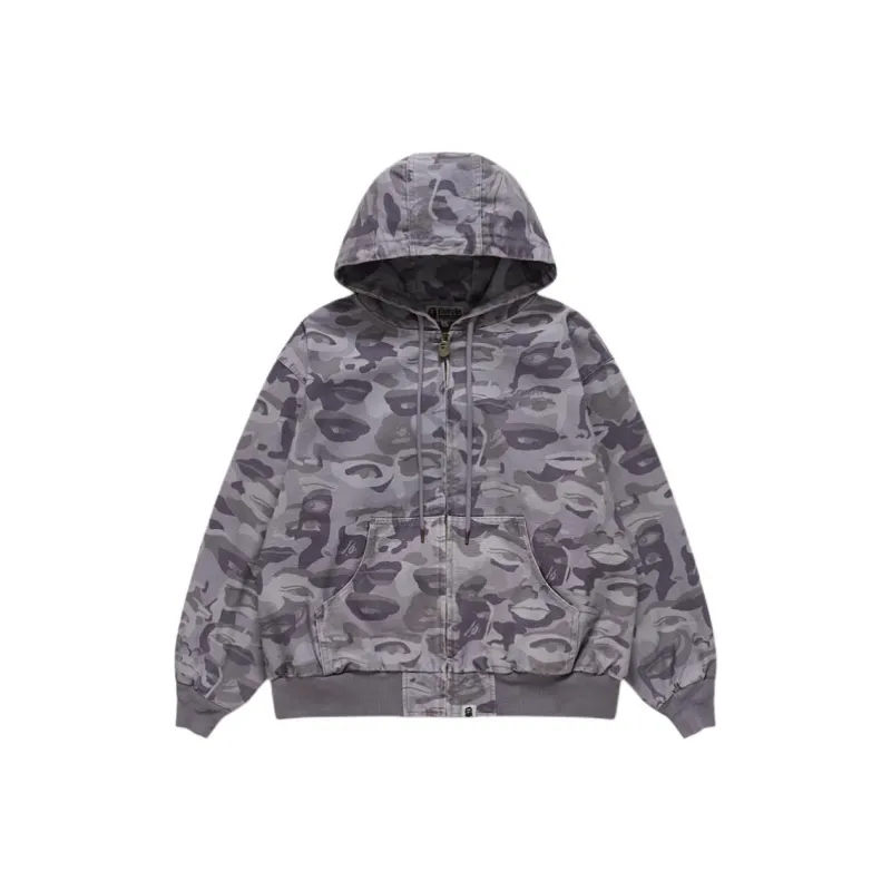 Bape X KidSuper Solid Camo Jacquard Jacket-1