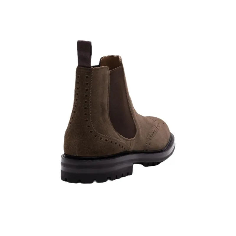 CHURCH'S Mcentyre Short Chelsea Boots Men's Brown-3