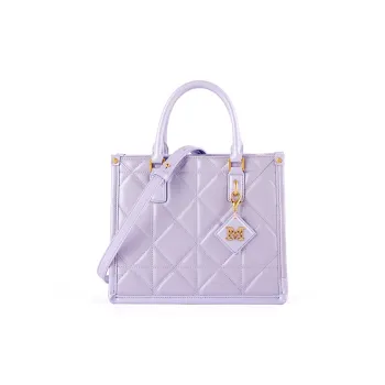 Montagut Sheepskin With Microfiber Crossbody One Shoulder Handbag Women's Multicolor