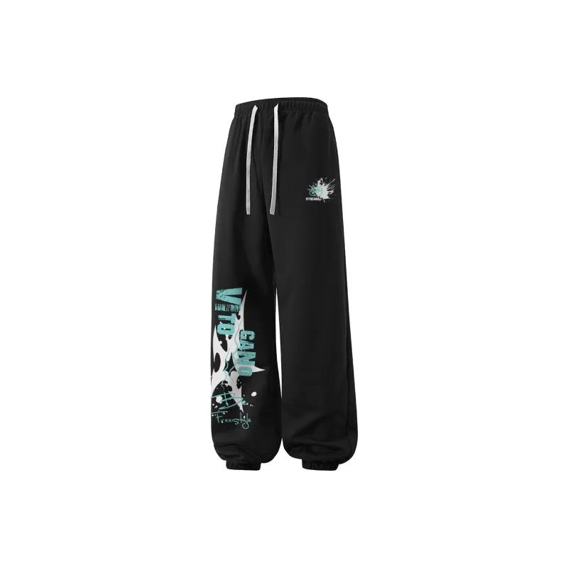 Vitocano Casual Pants Unisex Black-0