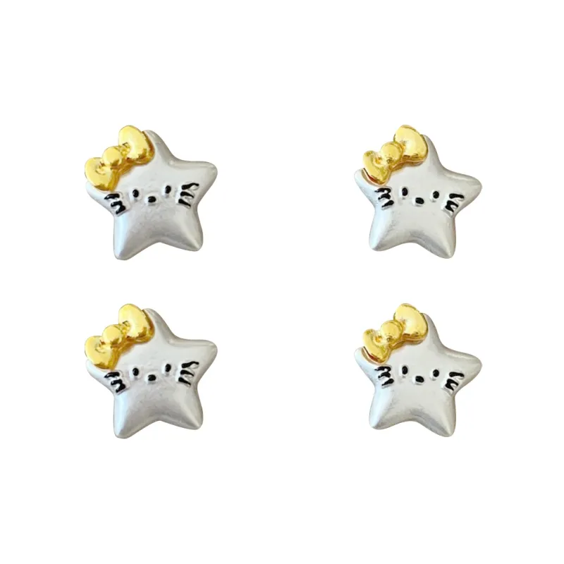 MIDNIGHT MOMENT Alloy Stud Earrings Women's-11