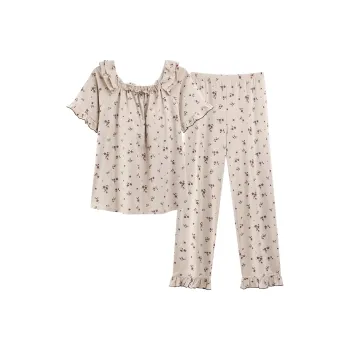 FENTENGCARE Pajama Set Women's Coffee