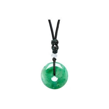 LIU GUI FU JEWELRY African Emerald Good Luck Necklace Women's
