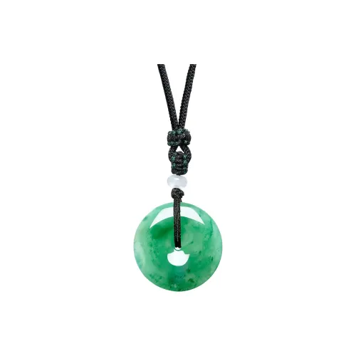 LIU GUI FU JEWELRY African Emerald Good Luck Necklace Women's
