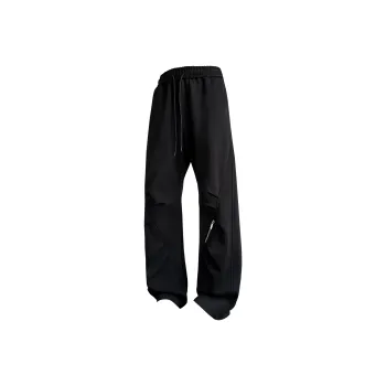 FORCEPULR Casual Pants Unisex Dark Red