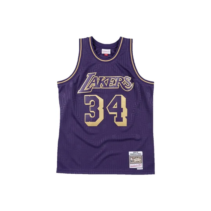 Mitchell Ness Basketball Jerseys Men Violet-0