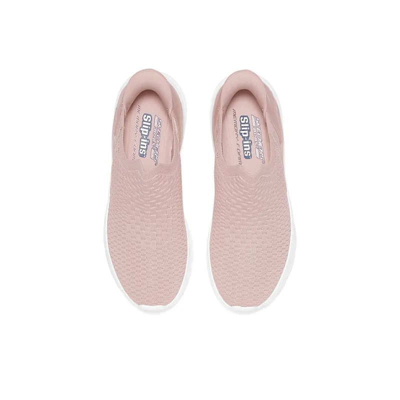 Skechers Summits Wear-Resistant Low-Top Casual Shoes Women's Nude Pink-3