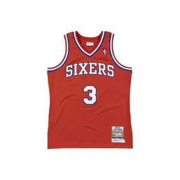 Mitchell Ness Authentic 76ERS 02 03 Allen Iverson 'Victory ' Jersey