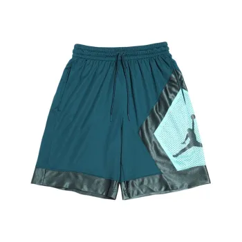 JORDAN Jumpman Diamond Basketball Shorts Men Turquoise