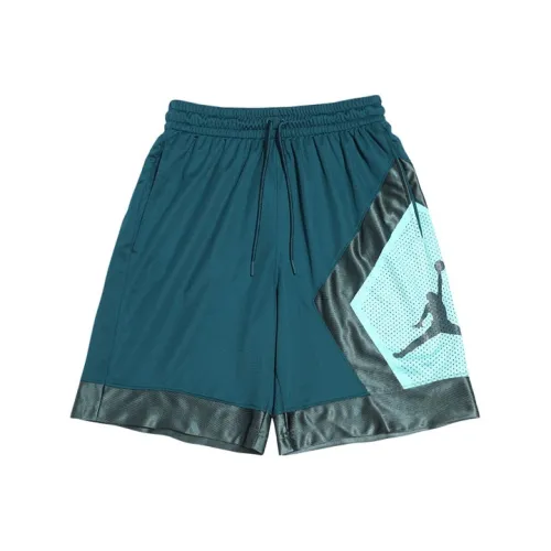 JORDAN Jumpman Diamond Basketball Shorts Men Turquoise