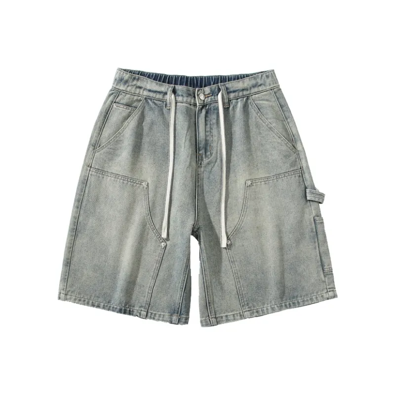 Jeep Denim Shorts Men's Yellow Mud-0