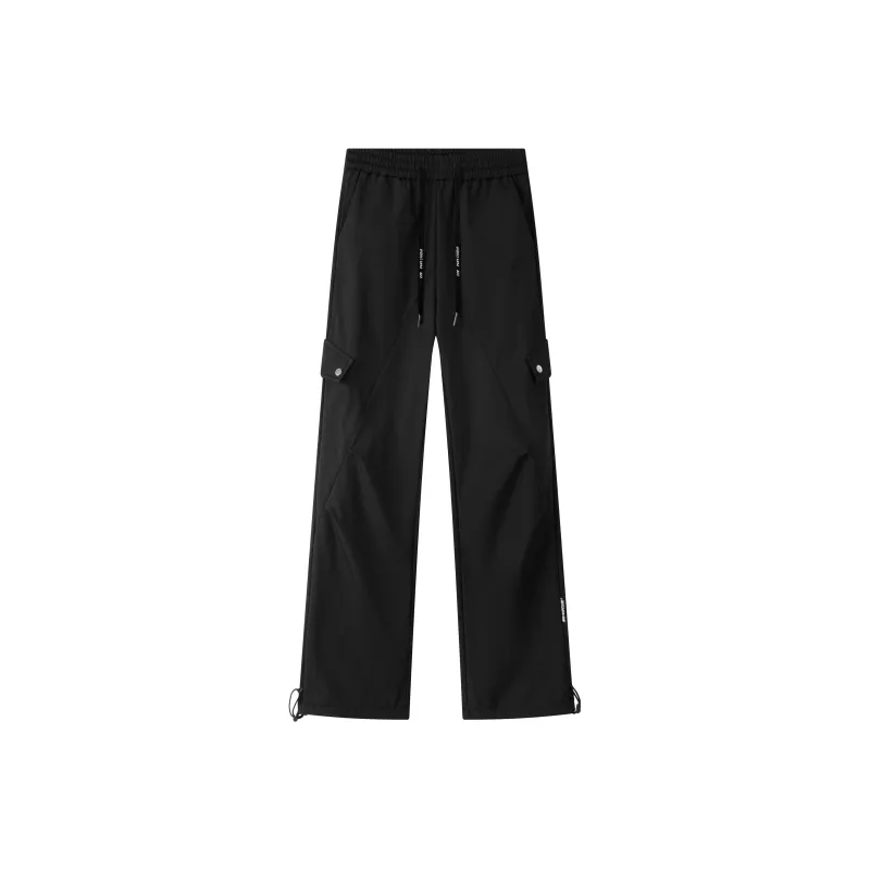 P8H9 Casual Pants Unisex Black-0