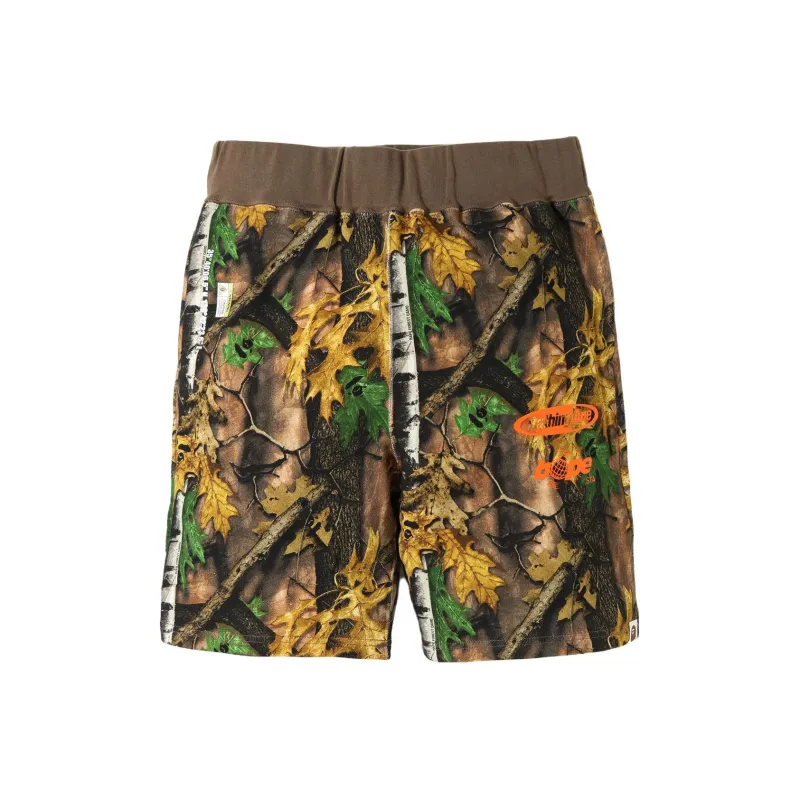 Bape Forest Camo Track Shorts-0