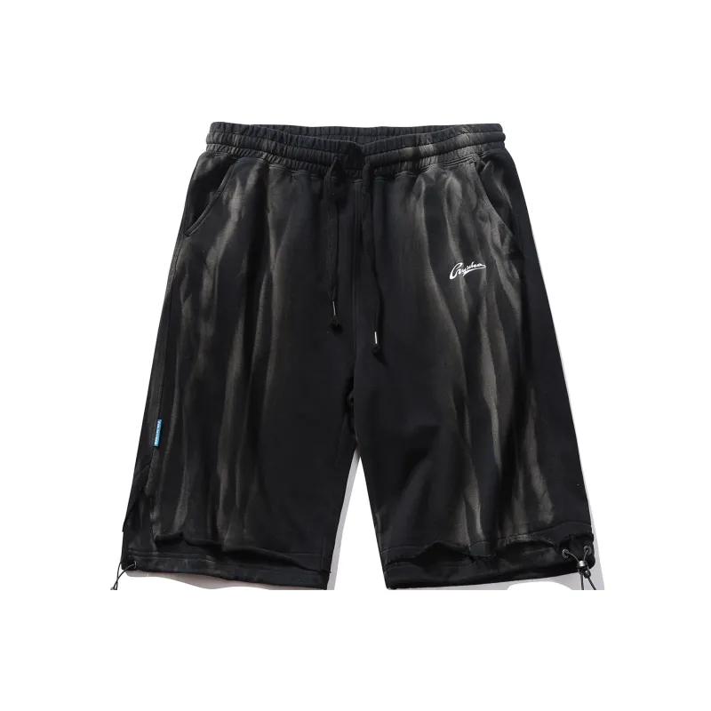 Guuka Casual Shorts Men Black-0