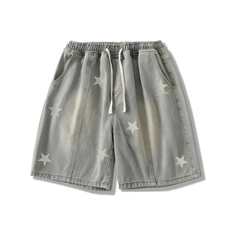 JCUI Denim Shorts Unisex-6